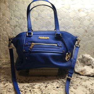 Michael Kors soft blue leather bag excellent